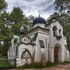 фото "Маленькая церковь в Абрамцево"