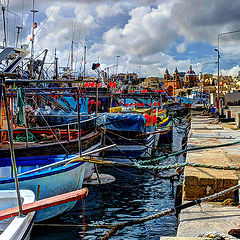 photo "Bright colors of Marsaxlokk ..."