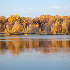 фото "Осеннее утро на озере."