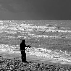 фото "Одинокий рыбак..."
