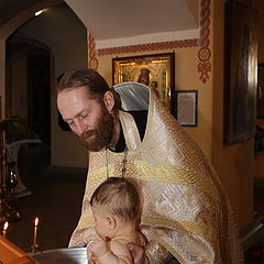 фото "крещение младенца"