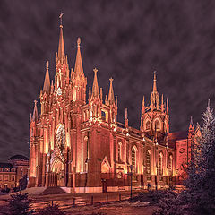 photo "Moscow catholic church"