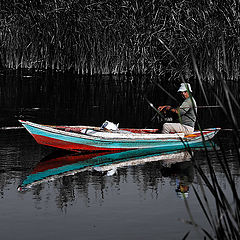 фото "The fisherman and his boat"