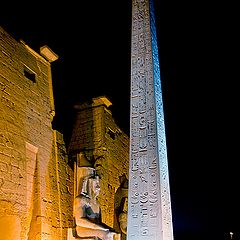 photo "LUXOR TEMPLE BY NIGHT"