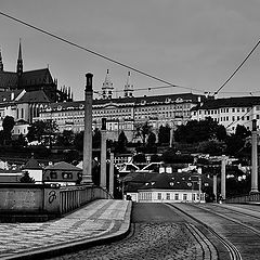 фото "Пражский Град  и мост"