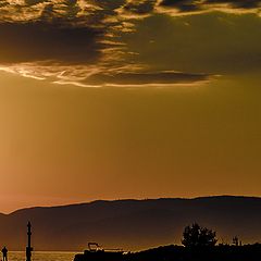 photo "silhouetted at sunset"