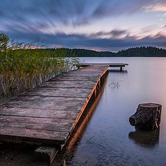 фото "Kāla lake - sunset"