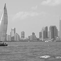 фото "Sailing in New York harbor"