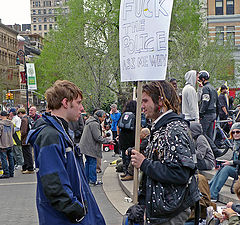 photo "Street debate"