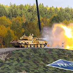 фото "Выстрел Т-90С"