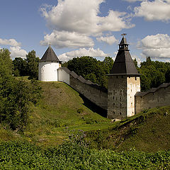 фото "Стена Печерского монастыря."