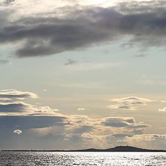 фото "clouds and sea"