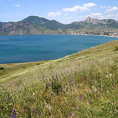 photo "Koktebel Karadag from the quiet bay."