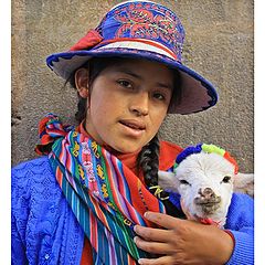 фото "Typical citizen from Cuzco"
