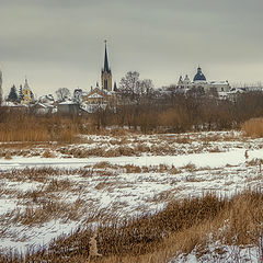 фото "Силуэт старого города(зима)"