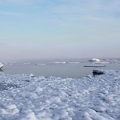 photo "White boats the cooling Gulf"