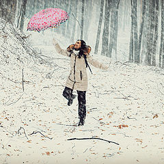 photo "The joy of  snow"