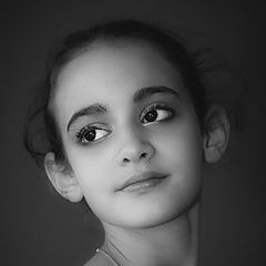 фото "Портрет юной балерины после выступления"