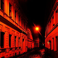 фото "Ночной свет и улица"
