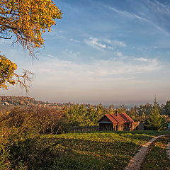 фото "Осеннее утро в Пущино"