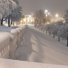 photo "Snowfall in Yaroslavl"