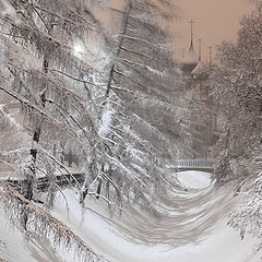 photo "Yaroslavl under the snow"