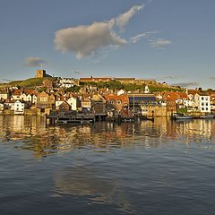 фото "Whitby в закатном свете..."