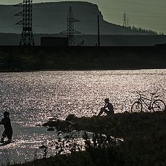 photo "У городского озера"