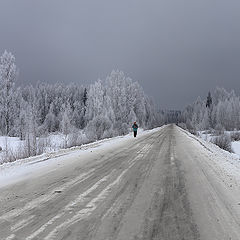 фото "На зимней дороге"