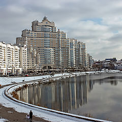 фото "Минск. Набережная реки Свислочь."