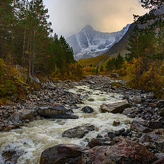 photo "Gloomy morning on the Gara audhu-su"