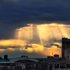 photo "The sky above the town"