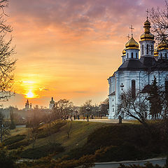 фото "Закат в Древнем Чернигове"