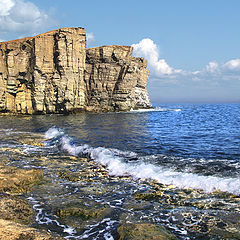 фото "Скалы и море..."