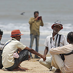 photo "On the beach of Mumbai"