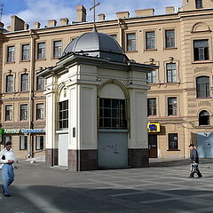 фото "Часовенка на Сенной, в таком виде её уже нет"