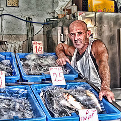 фото "Продавец рыбы"