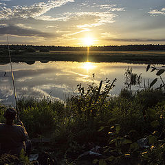 фото "вечерний клёв"