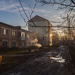 фото "Вечерний дворик"