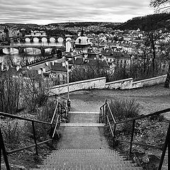 фото "Прага и лестница"