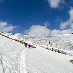 фото "Прогулка на ледник"
