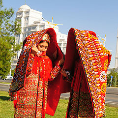 photo "Asgabat, las novias"