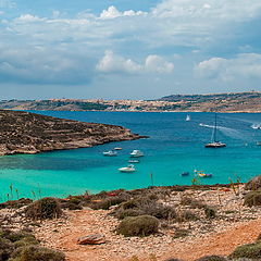 photo "Blue Lagoon in Comino Island"