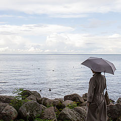 photo "Girl with umbrella"