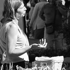 photo "chat in the market"