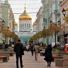 фото "Осенняя дорога к храму."