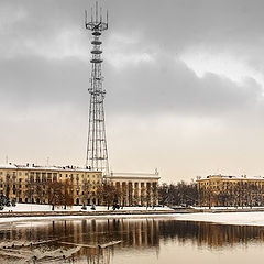 фото "Набережная р. Свислочь в Минске"