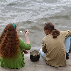 фото "Завтрак у воды"