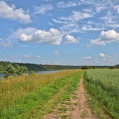 фото "по дороге с облаками"