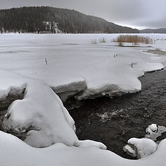 фото "На зимней реке"